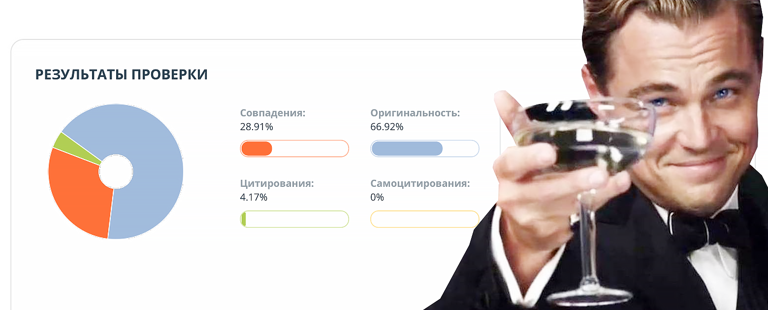 результат проверки антиплагиат вуз
