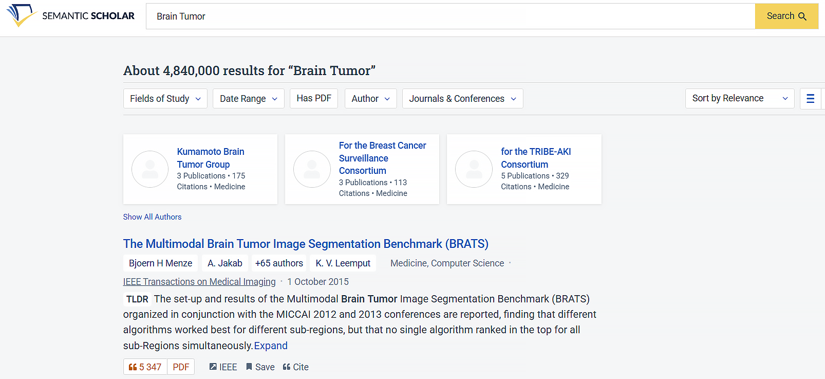 семантик скулар поиск литературы